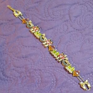 Vintage Avon Slider Bracelet With Toy Theme